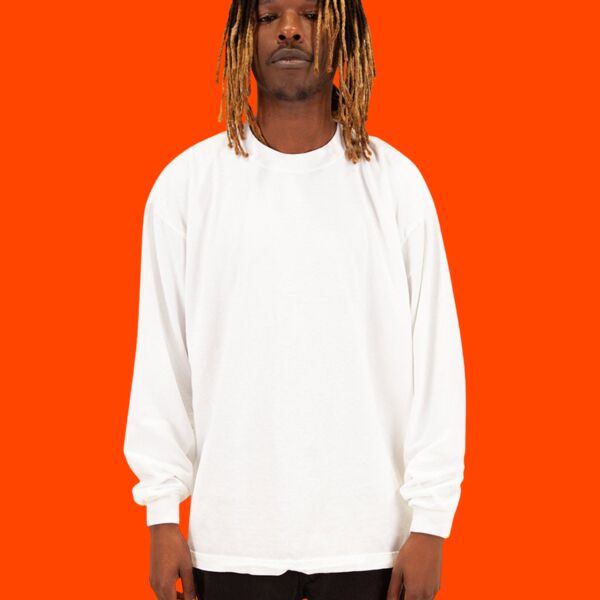 Men's Garment Dyed Long Sleeve T-Shirt Thumbnail