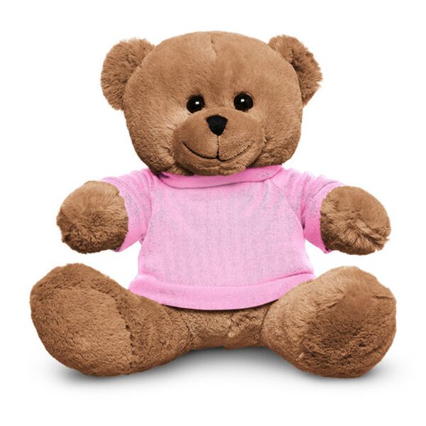 8.5" Plush Bear With T-Shirt Thumbnail