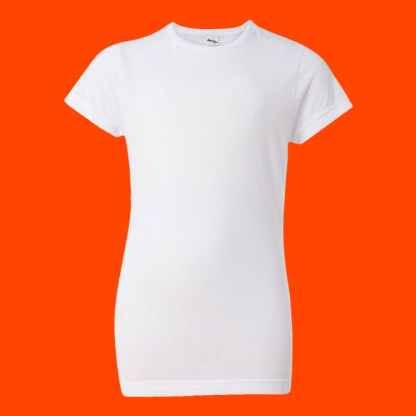 Women's Junior Fit Polyester Sublimation Tee Thumbnail