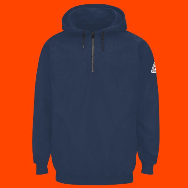 Men's Flame Resistant Quarter-Zip Hooded Sweatshirt Thumbnail
