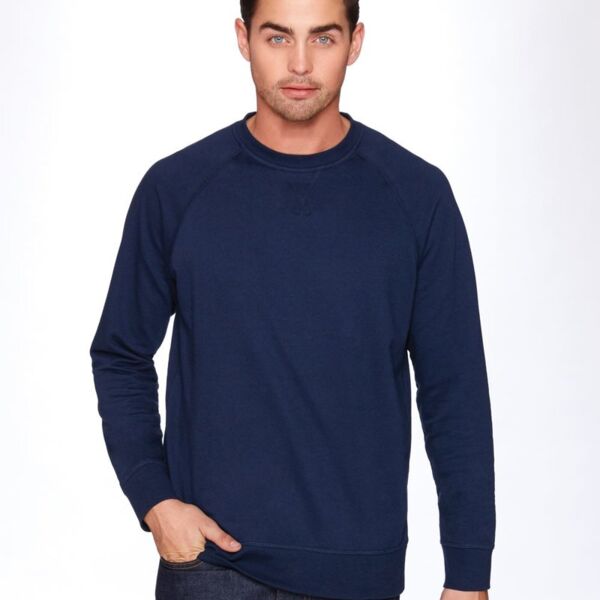 Unisex Laguna Raglan Crewneck Sweatshirt Thumbnail