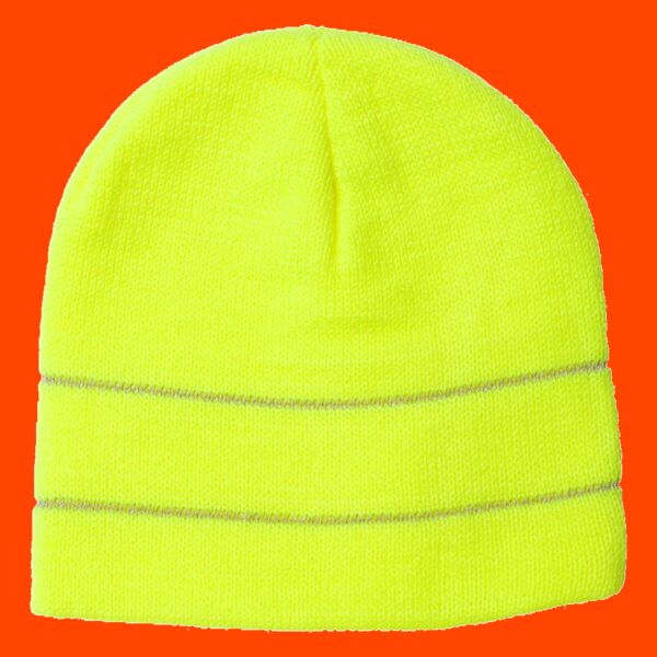 USA Made High Vis Reflective 8" Beanie Thumbnail