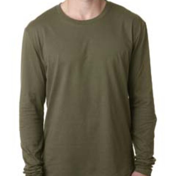 Men's Cotton Long-Sleeve " Crew Thumbnail