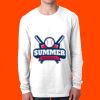 Men's Cotton Long-Sleeve " Crew Thumbnail