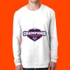 Men's Cotton Long-Sleeve " Crew Thumbnail