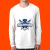 Men's Cotton Long-Sleeve " Crew Thumbnail