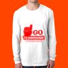Men's Cotton Long-Sleeve " Crew Thumbnail