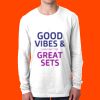 Men's Cotton Long-Sleeve " Crew Thumbnail