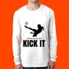 Men's Cotton Long-Sleeve " Crew Thumbnail