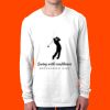 Men's Cotton Long-Sleeve " Crew Thumbnail