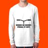 Men's Cotton Long-Sleeve " Crew Thumbnail