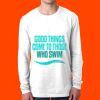 Men's Cotton Long-Sleeve " Crew Thumbnail