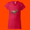 Softstyle Women's V-Neck T-Shirt Thumbnail