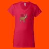 Softstyle Women's V-Neck T-Shirt Thumbnail