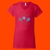 Softstyle Women's V-Neck T-Shirt Thumbnail
