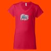 Softstyle Women's V-Neck T-Shirt Thumbnail