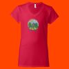 Softstyle Women's V-Neck T-Shirt Thumbnail