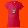 Softstyle Women's V-Neck T-Shirt Thumbnail