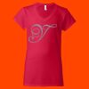 Softstyle Women's V-Neck T-Shirt Thumbnail