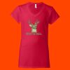 Softstyle Women's V-Neck T-Shirt Thumbnail