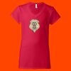 Softstyle Women's V-Neck T-Shirt Thumbnail