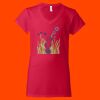 Softstyle Women's V-Neck T-Shirt Thumbnail