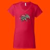 Softstyle Women's V-Neck T-Shirt Thumbnail