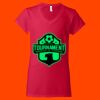 Softstyle Women's V-Neck T-Shirt Thumbnail