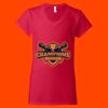 Softstyle Women's V-Neck T-Shirt Thumbnail