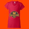 Softstyle Women's V-Neck T-Shirt Thumbnail
