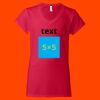 Softstyle Women's V-Neck T-Shirt Thumbnail