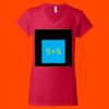 Softstyle Women's V-Neck T-Shirt Thumbnail