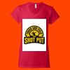 Softstyle Women's V-Neck T-Shirt Thumbnail