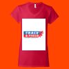 Softstyle Women's V-Neck T-Shirt Thumbnail