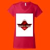 Softstyle Women's V-Neck T-Shirt Thumbnail