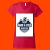 Softstyle Women's V-Neck T-Shirt Thumbnail