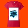 Softstyle Women's V-Neck T-Shirt Thumbnail
