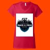 Softstyle Women's V-Neck T-Shirt Thumbnail