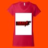 Softstyle Women's V-Neck T-Shirt Thumbnail