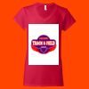 Softstyle Women's V-Neck T-Shirt Thumbnail