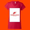 Softstyle Women's V-Neck T-Shirt Thumbnail
