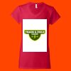 Softstyle Women's V-Neck T-Shirt Thumbnail
