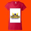 Softstyle Women's V-Neck T-Shirt Thumbnail