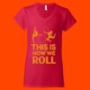 Softstyle Women's V-Neck T-Shirt Thumbnail