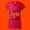 Softstyle Women's V-Neck T-Shirt Thumbnail
