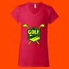 Softstyle Women's V-Neck T-Shirt Thumbnail
