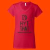 Softstyle Women's V-Neck T-Shirt Thumbnail