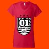 Softstyle Women's V-Neck T-Shirt Thumbnail