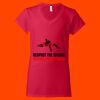 Softstyle Women's V-Neck T-Shirt Thumbnail