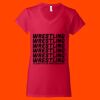 Softstyle Women's V-Neck T-Shirt Thumbnail